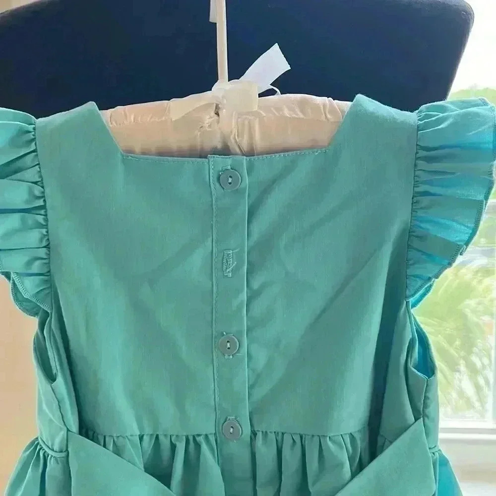 GIRLS SMOCKED CANDY NWOT DRESS SIZE 4T - Picture 7 of 7